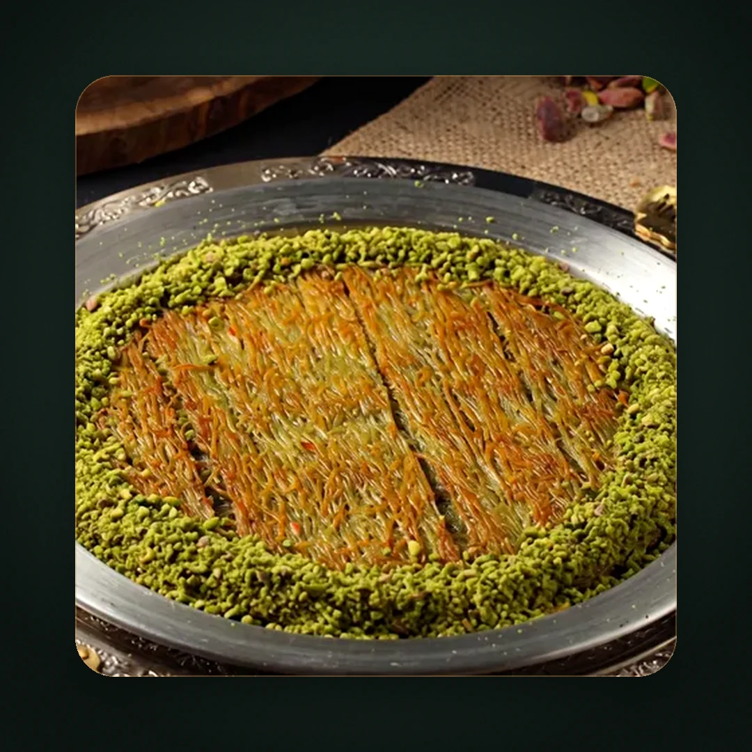 Hasır künefe – Payidar Cafe, Aktepe Hassa